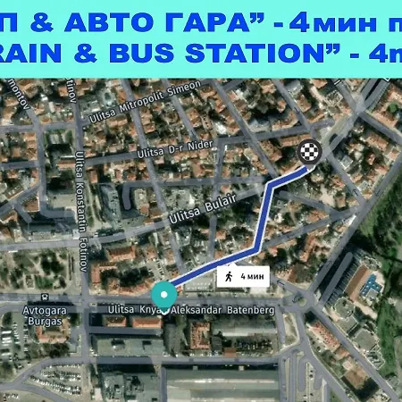 Апартамент Бургас 公寓